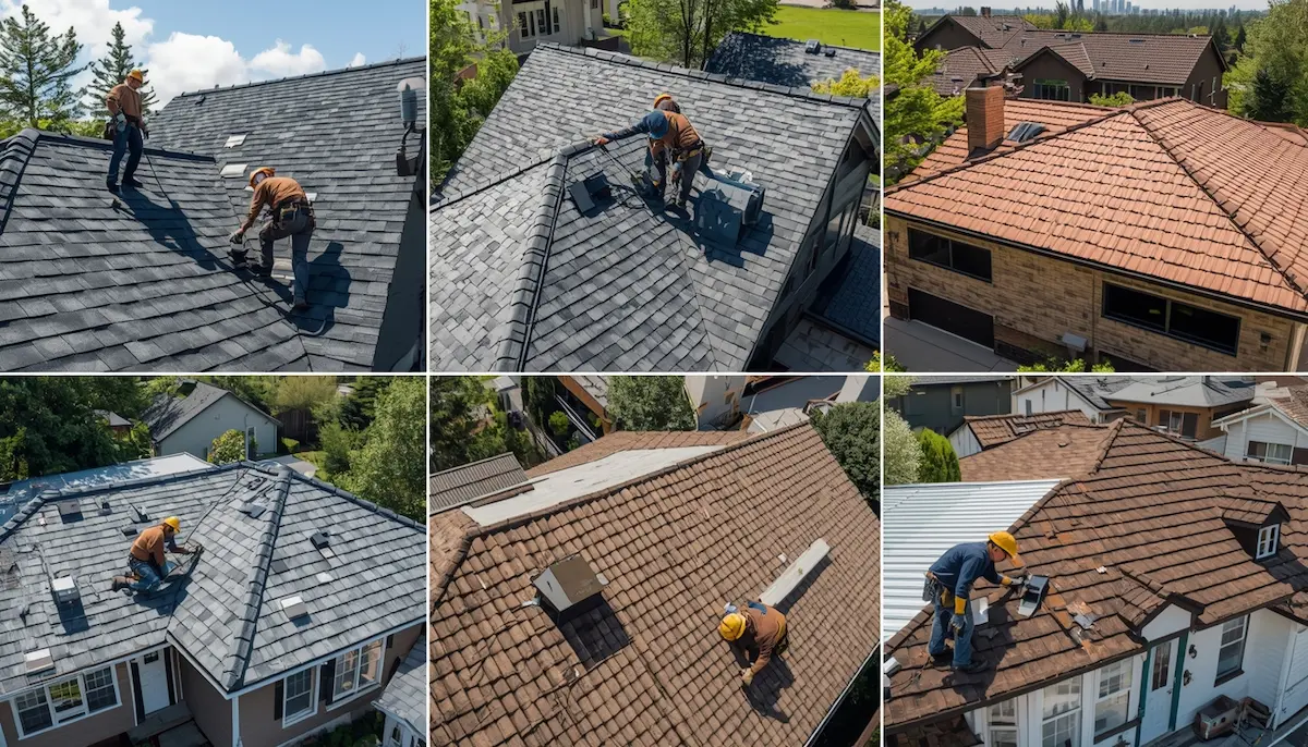 Types of Roof Repair in Pasadena